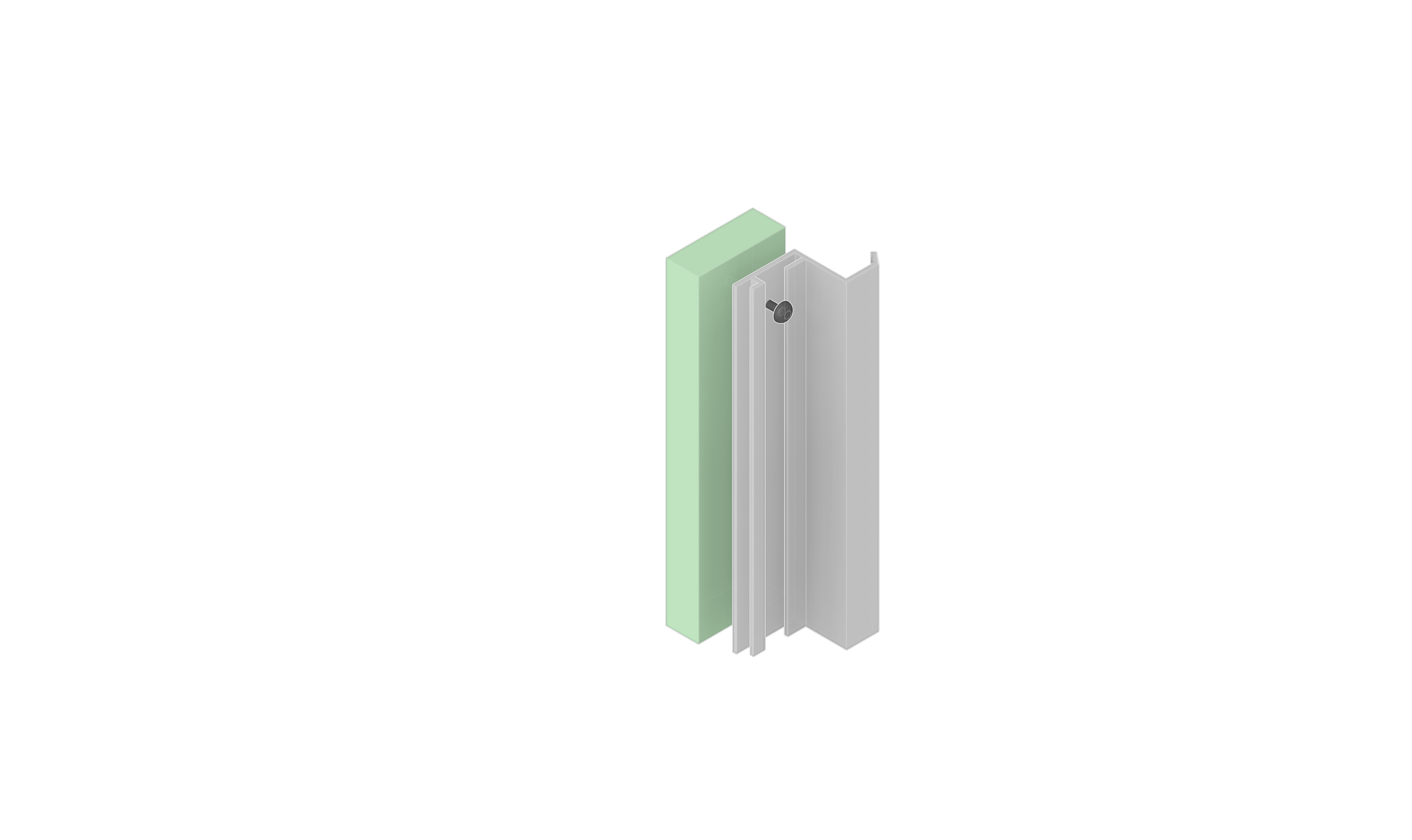 Anchoring clip 1 layer