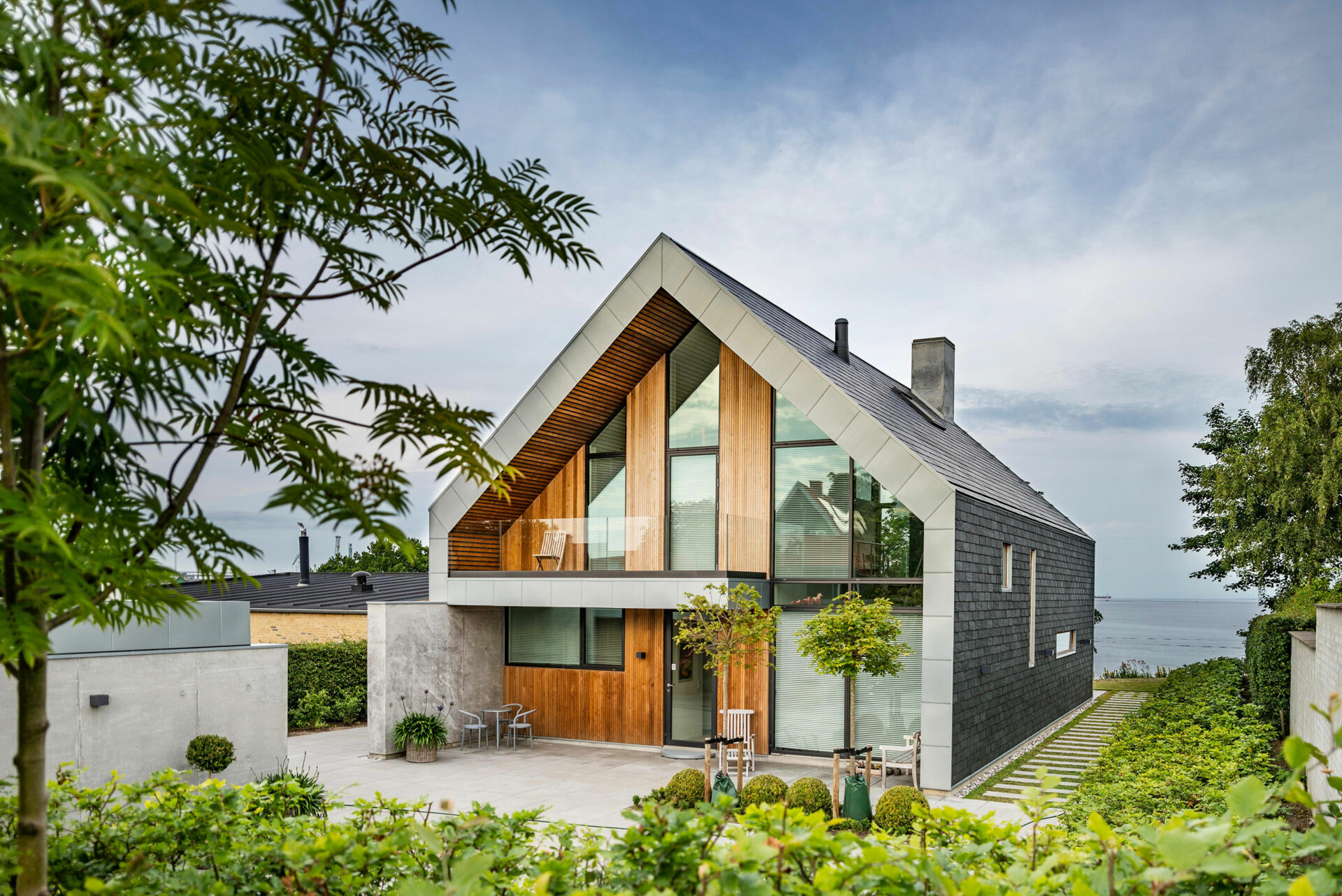 CupaClad installed on contemporary exterior architecture